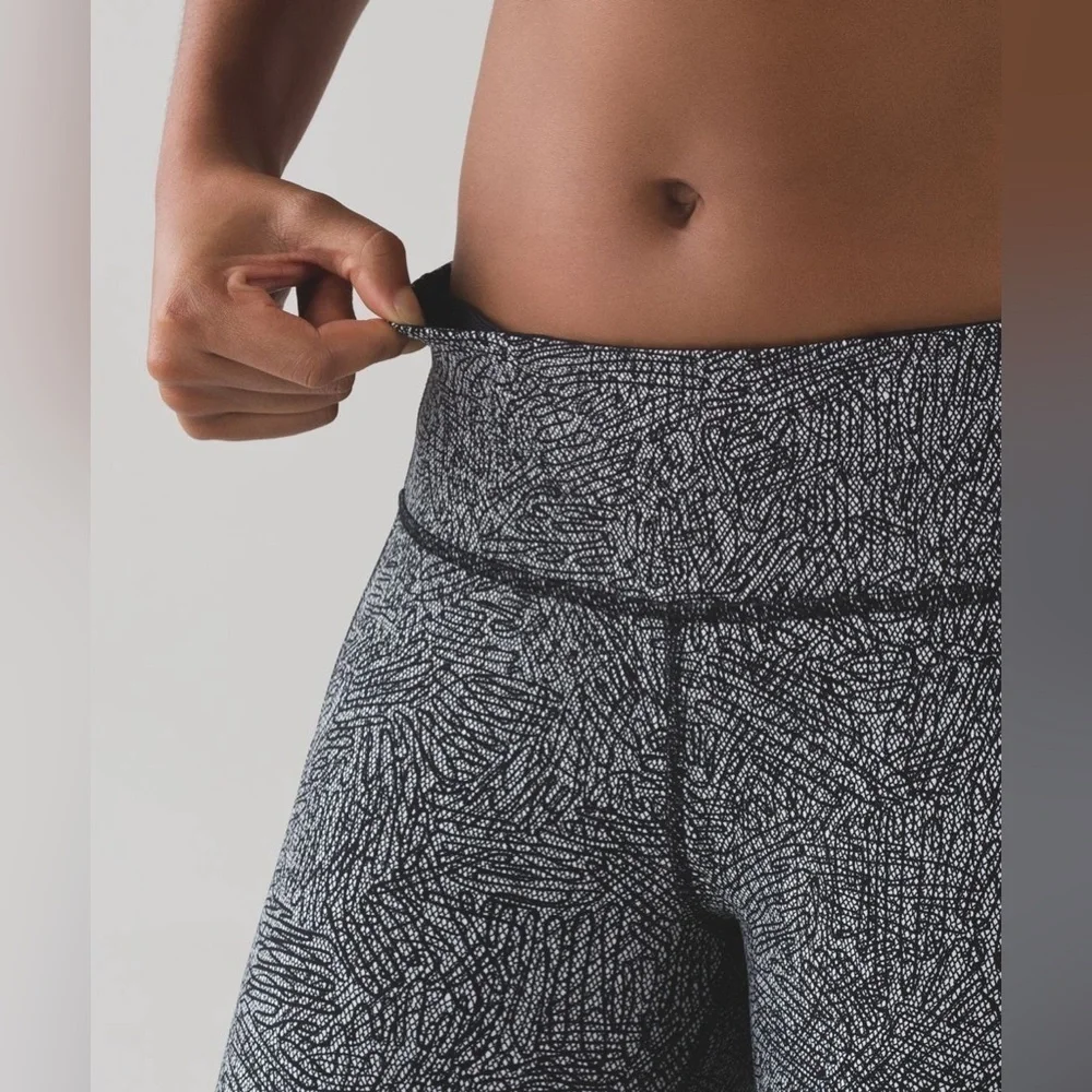 Lululemon Athletica Pace Rival High Rise Crop 19